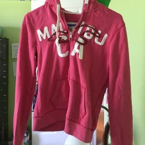 Hollister zip up jacket