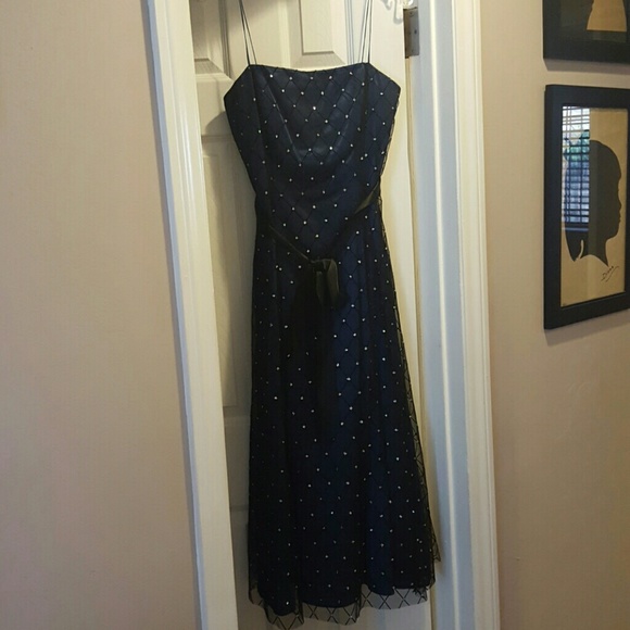 Blue dress