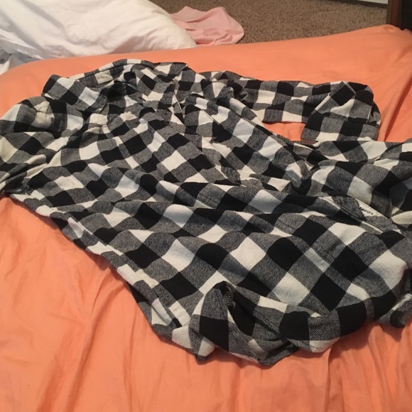 Plaid flannel men's
