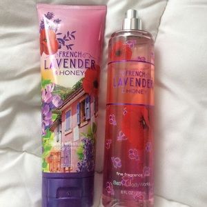 French Lavender & Honey Bath & Body Works Set