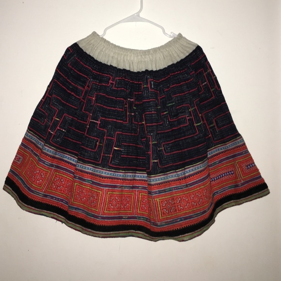 Multi colored skirt