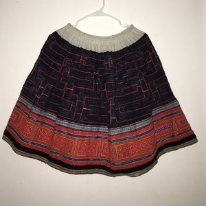 Multi colored skirt