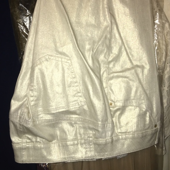 Lane Bryant shiny pants