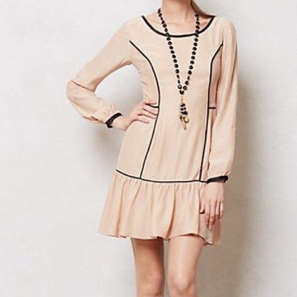 Anthropologie - Buffrose dropwaist shift dress
