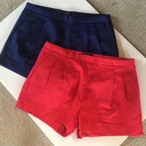 J. Crew flat front shorts