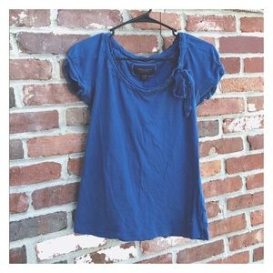 Blue American Eagle Blouse