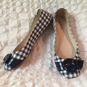 Blue Checked Shoes