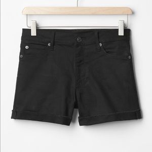 Gap 1969 Denim Summer Shorts Black