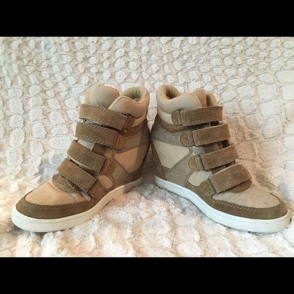 Tan High Top Heels - Picture 3 of 3