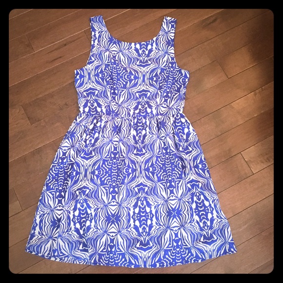 Blue & White Summer Dress Sz. M