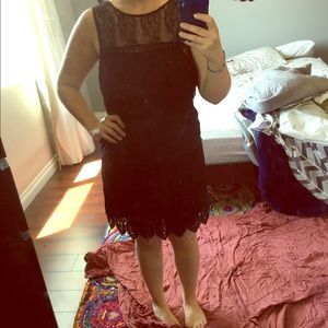 Urban outfitters black sequin dress