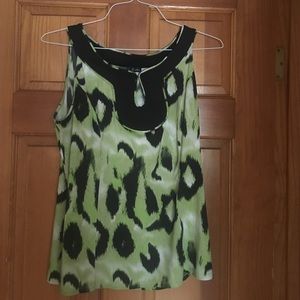 Sleeveless dressy top