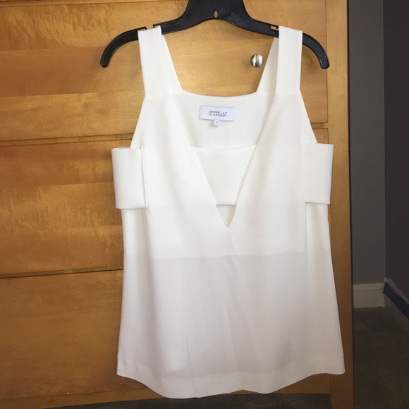 Derek Lam Tops - Derek lam 10 Crosby downtown white crepe tank 4
