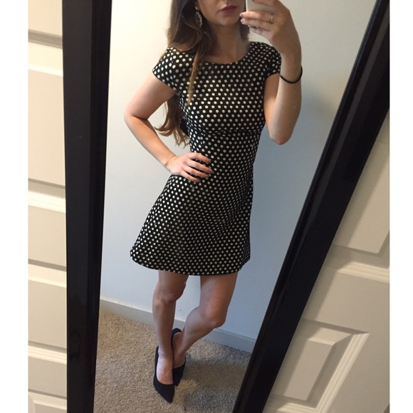 Zara polka dot dress SZ S NWT