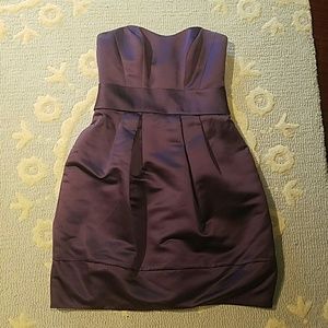Beautiful strapless dress for wedding w/pockets!