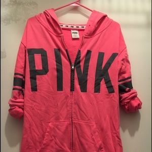 PINK zip up