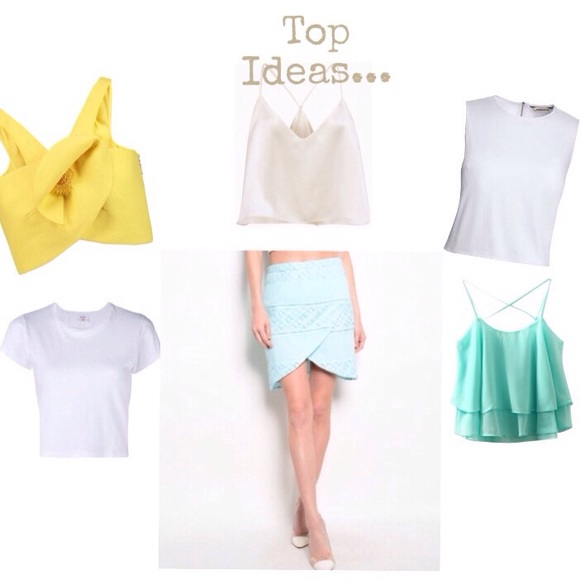 ⭐️H.P.⭐Trendy Mint Color Skirt - Picture 3 of 4