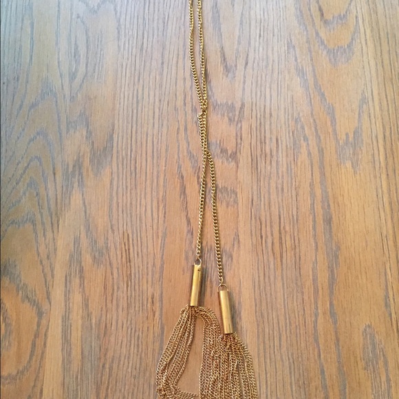Kendra Scott Gold Jackie Tassle Necklace