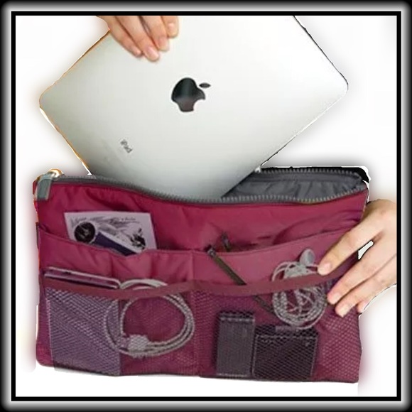 HANDBAG NSETT / MAKEUP ORGANIZER 🍷WINE🍷 - Picture 3 of 5