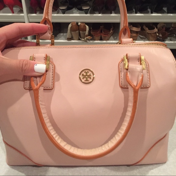 🚫TRADED🚫Tory Burch Mini Robinson in Pink Cloud - Picture 3 of 4