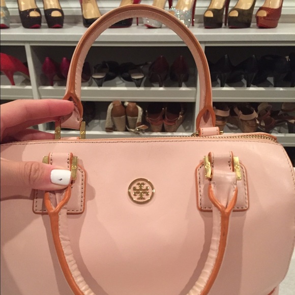 🚫TRADED🚫Tory Burch Mini Robinson in Pink Cloud - Picture 4 of 4