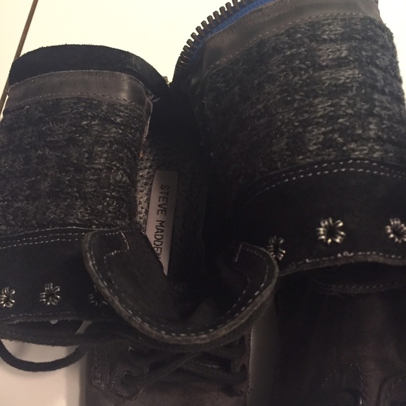 Steve Madden Combat Boots - Picture 2 of 3