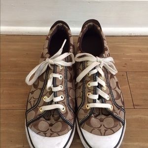 Coach tennis shoes