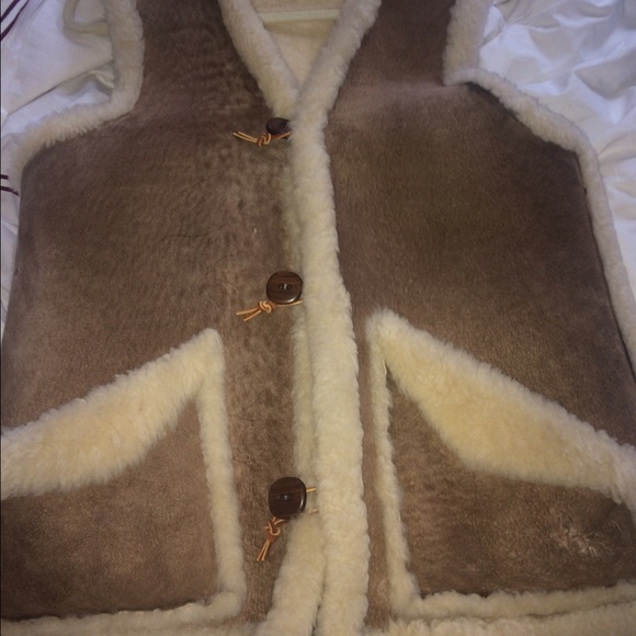Vintage sheering vest
