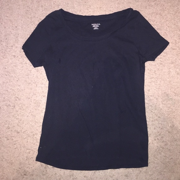 Plain black short sleeve tee - Picture 1 of 1