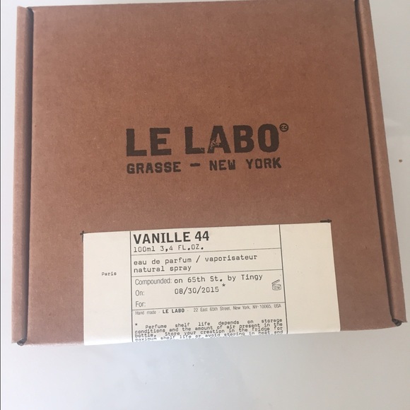 Le Labo Vanille 44 100 ml - Paris Cuty Exclusive
