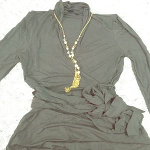 BR wrap dress