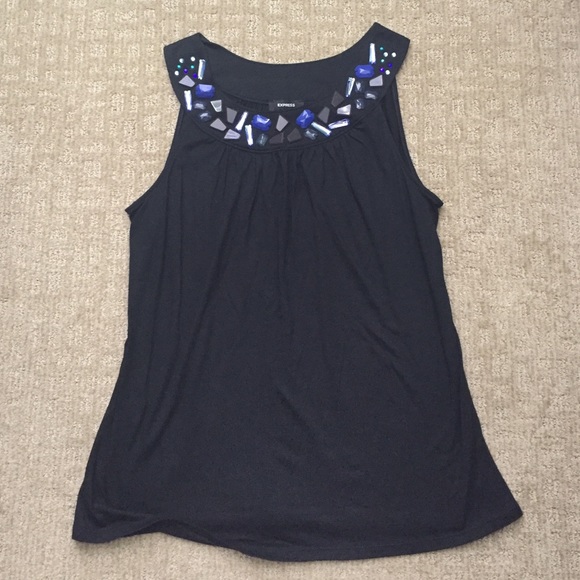 Black Dress Tank Top