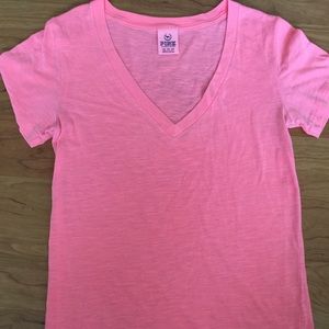 PINK v neck