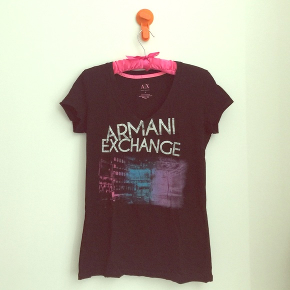 Black Armani Exchange T-shirt