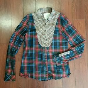 We the Free flannel top