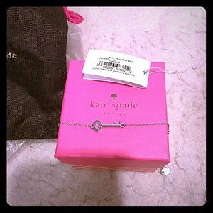 Kate Spade Key to my heart bracelet