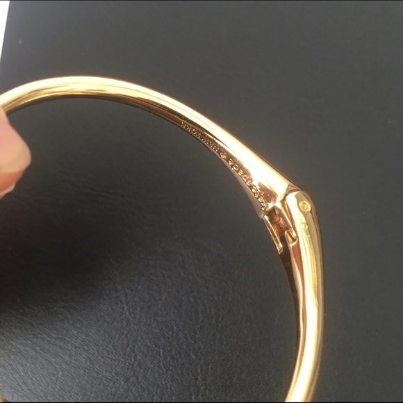 kate spade golden bracelet like new - Picture 2 of 4
