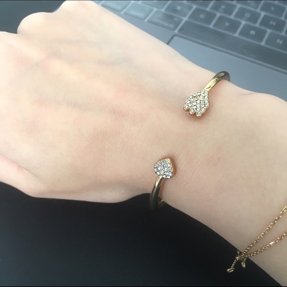 kate spade golden bracelet like new - Picture 4 of 4