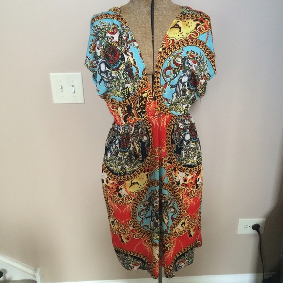 •Final Price• White Mark patterned dress