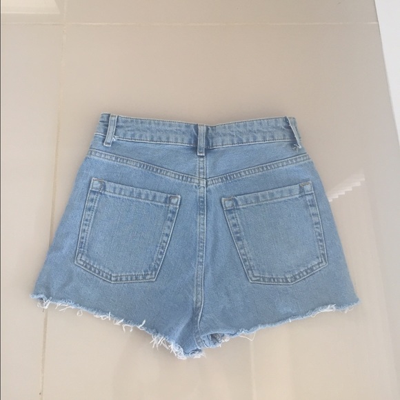 Topshop Moto Mom Shorts - Picture 2 of 4