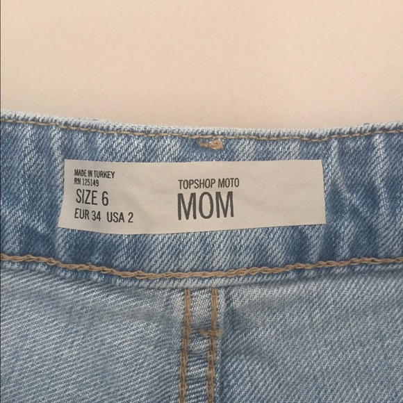 Topshop Moto Mom Shorts - Picture 3 of 4
