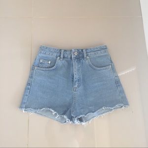 Topshop Moto Mom Shorts