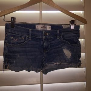 Ripped Jean shorts