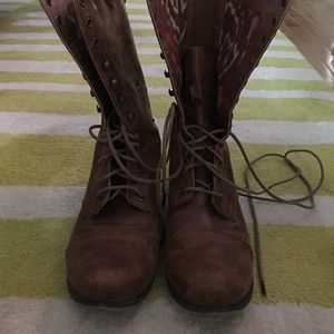 Lace Up combat boots