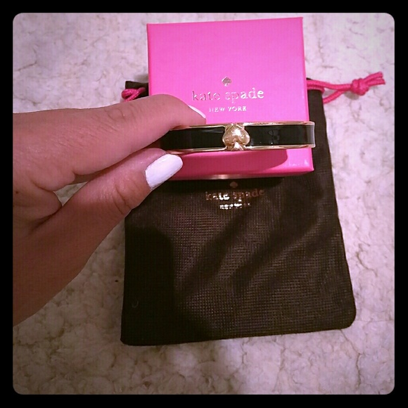 Kate Spade black bangle