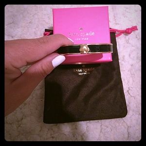 Kate Spade black bangle