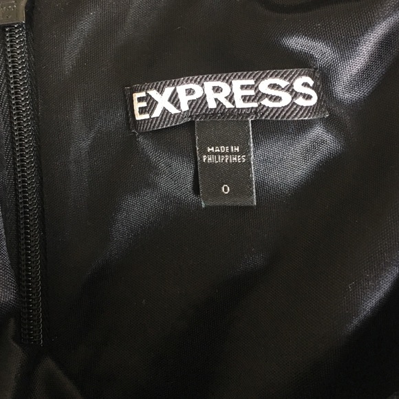 Express Cocktail Dress Size 0 - Picture 3 of 4