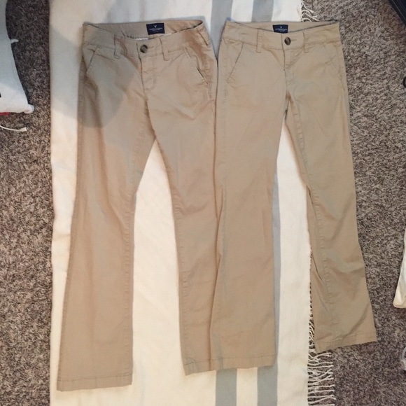 khaki pants