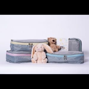 Mumi design set of 5 piccolo packing cubes