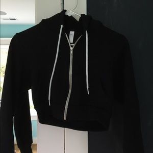 American Apparel cropped jacket